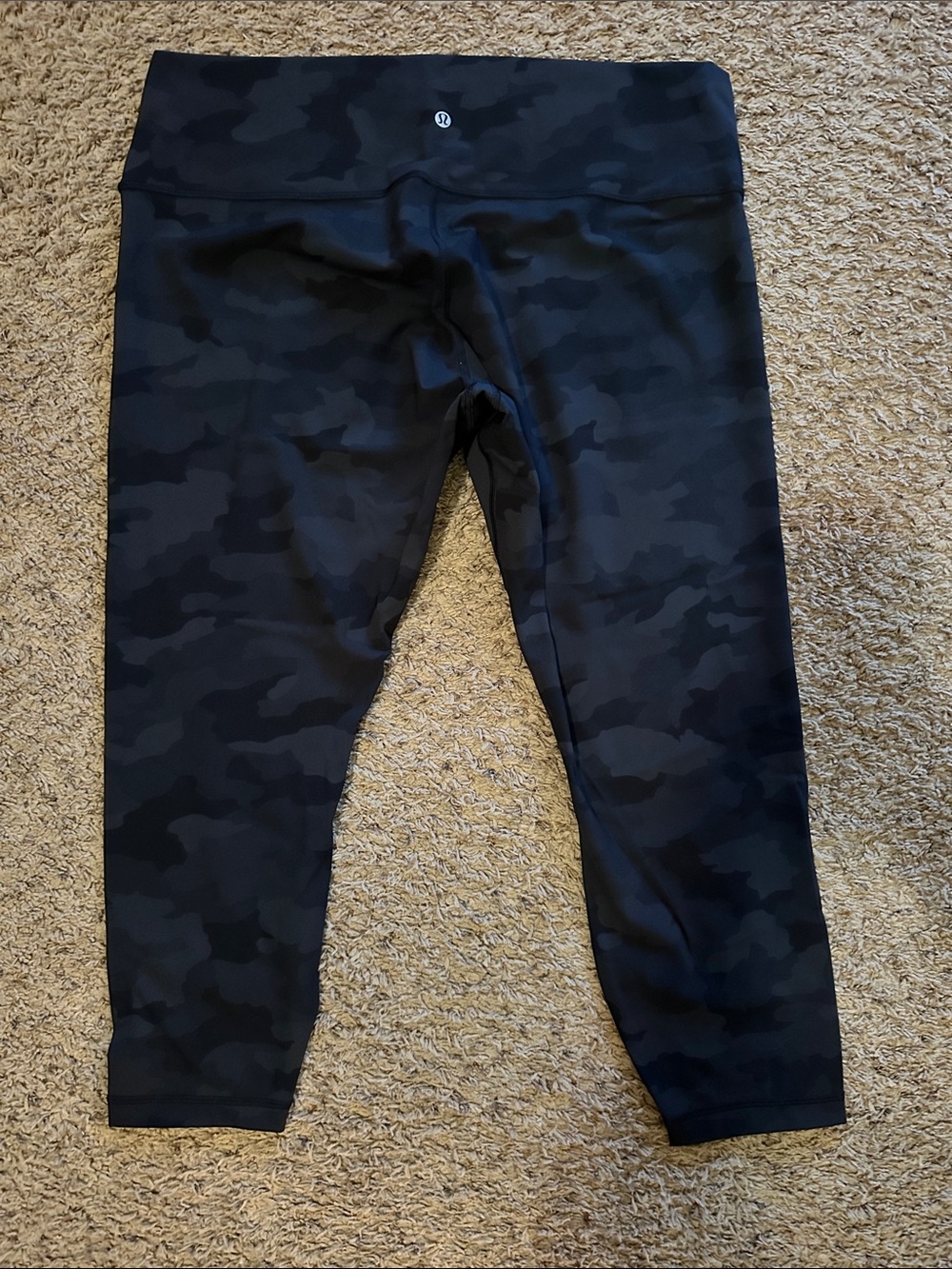 lululemon athletica Black Camo High-Waist Leggings